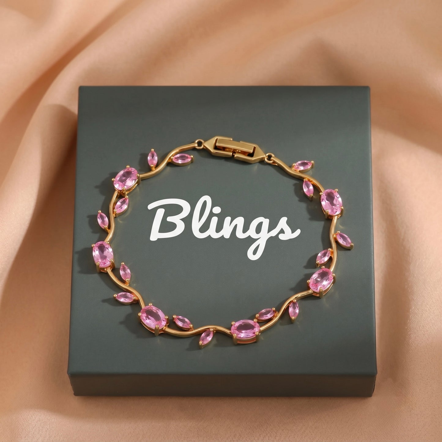 Tulip Bracelet - Pink