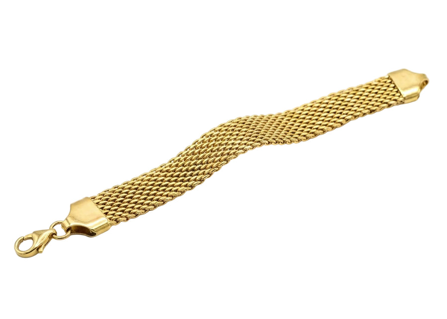 Liquid gold bracelet