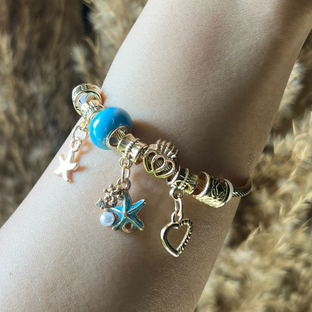 Summer starfish bracelet