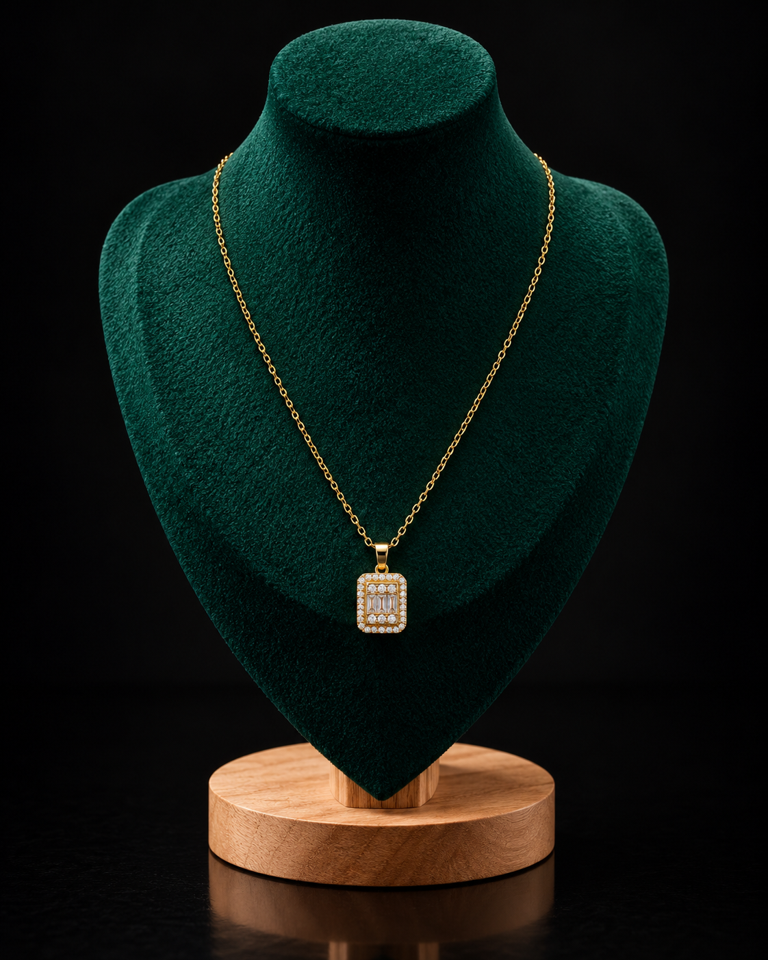 gold lazurde necklace