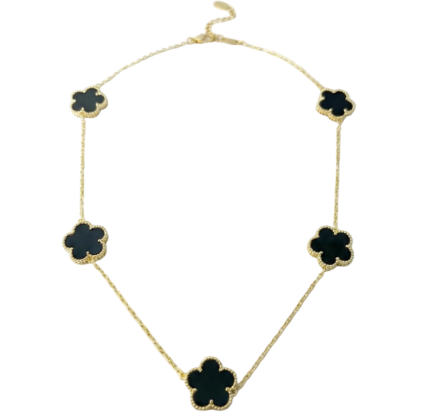 Multiple Van Cleef Necklace - Black