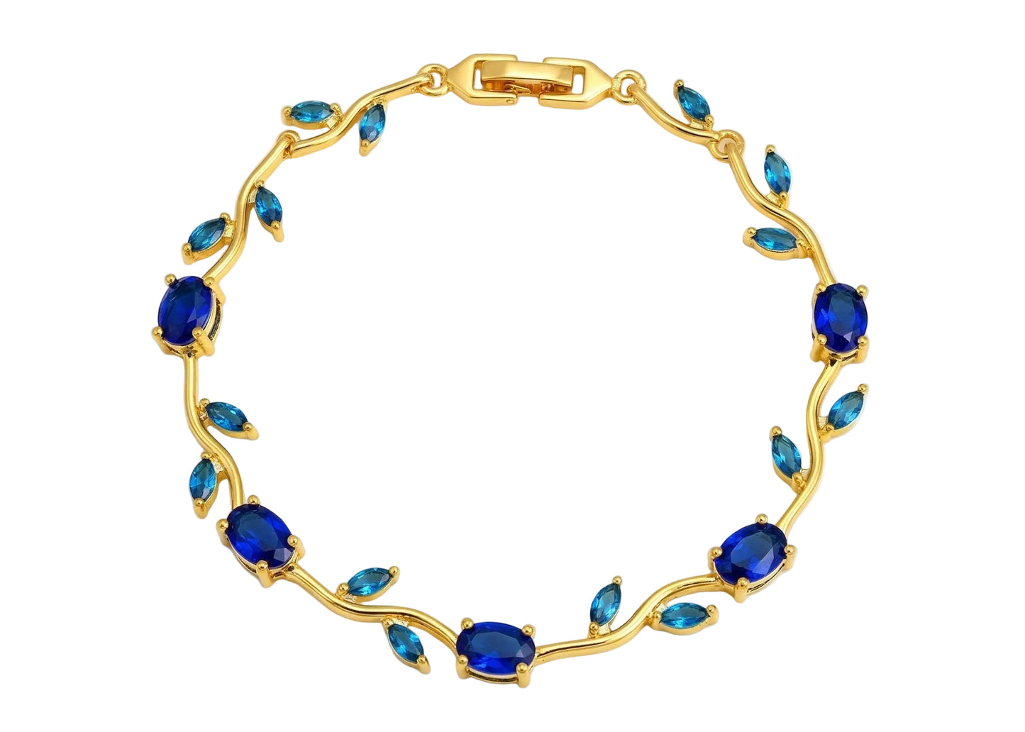 Tulip Bracelet - Blue