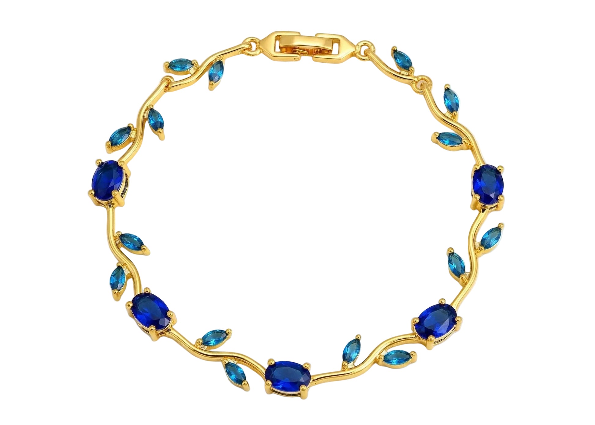 Tulip Bracelet - Blue