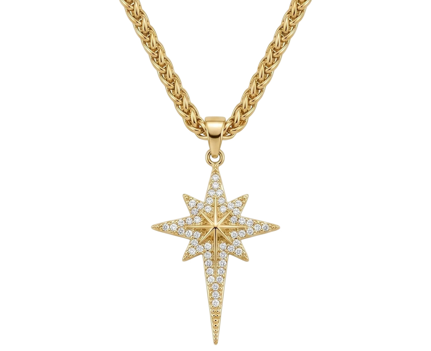 GOLD STAR NECKLACE