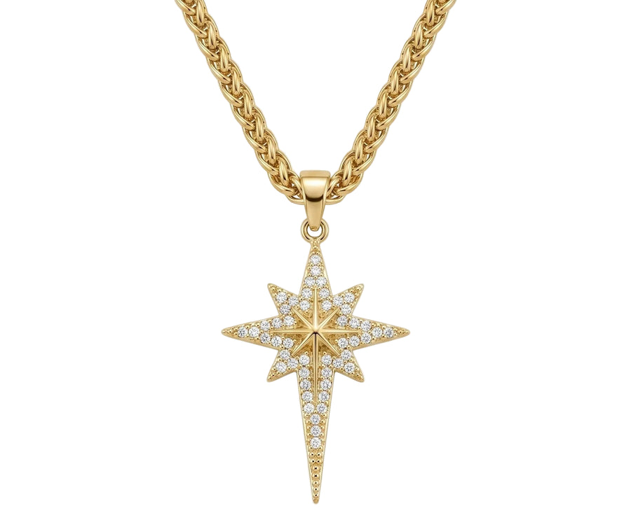 GOLD STAR NECKLACE