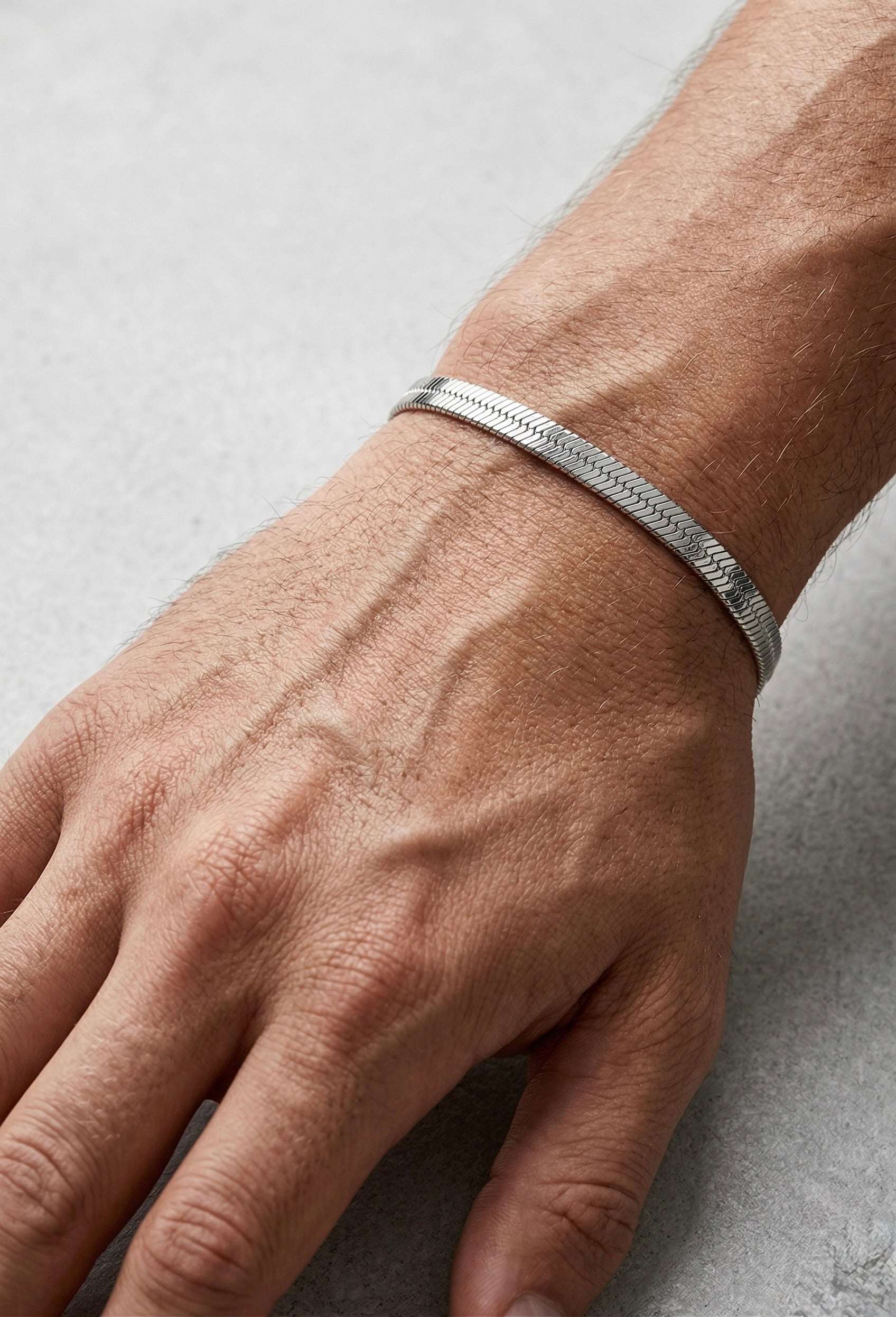 Serpent Bracelet - Silver
