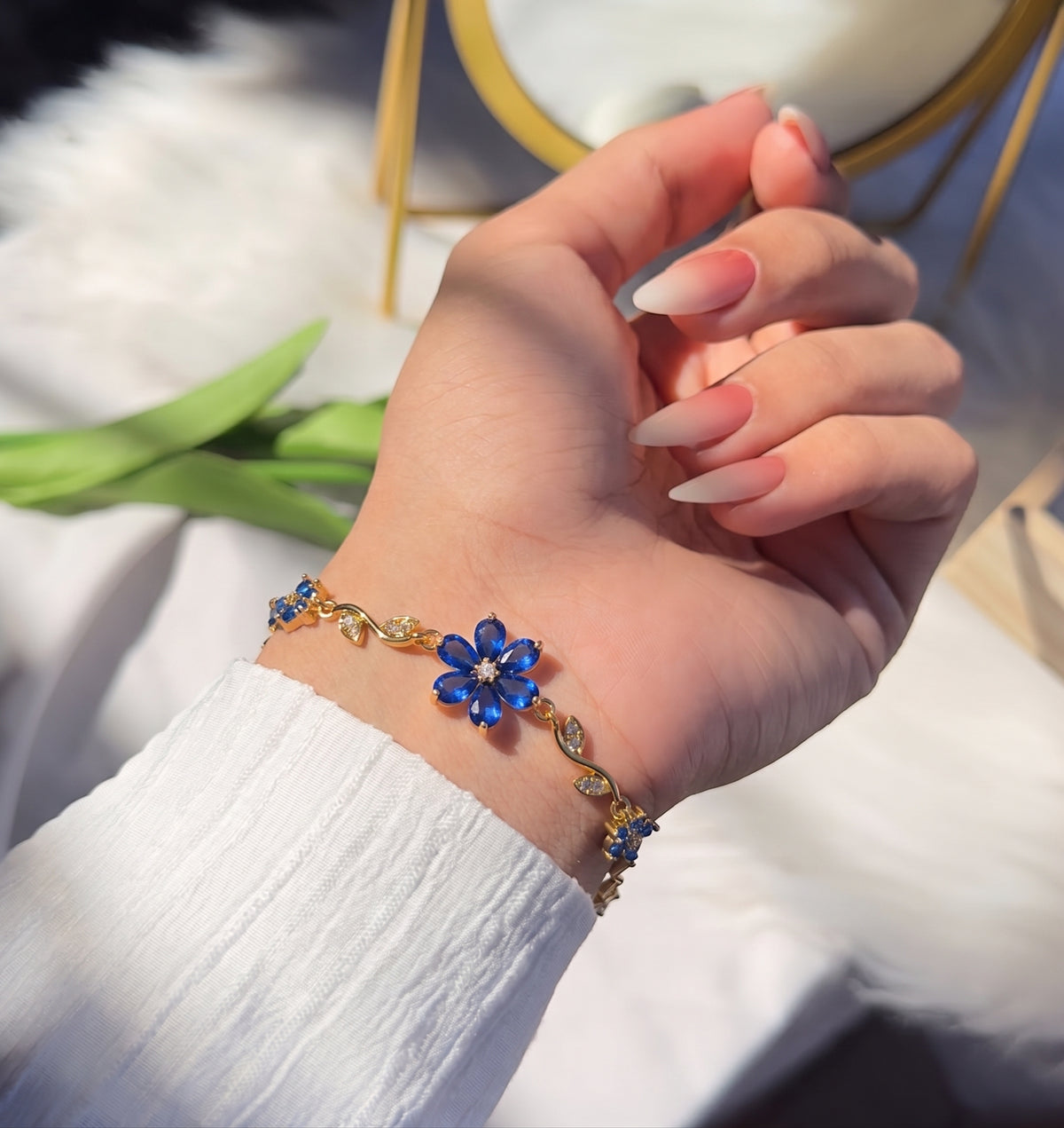 floral bracelet