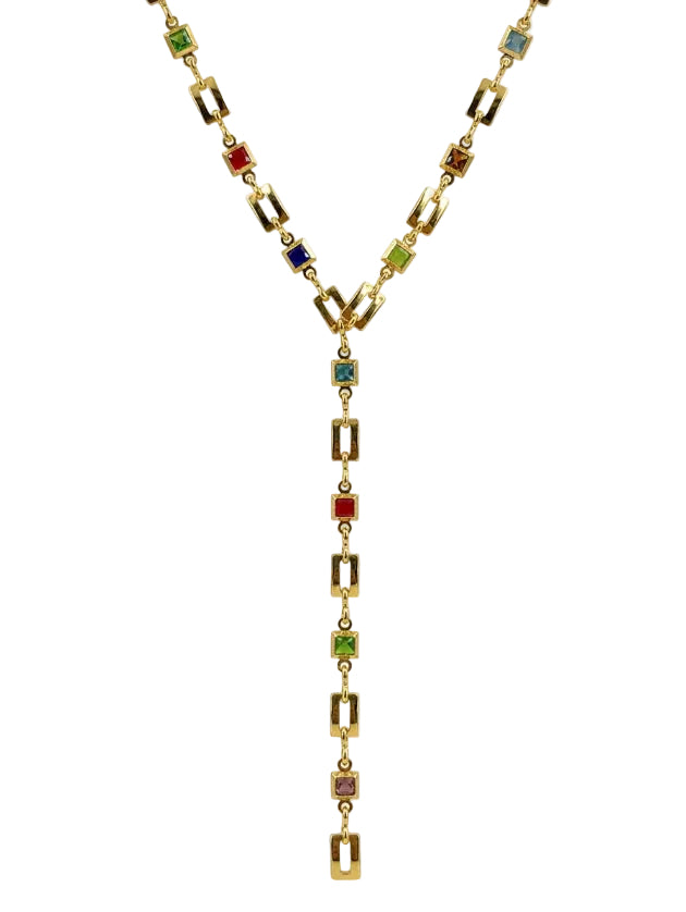 COLORed DROP NECKLACE