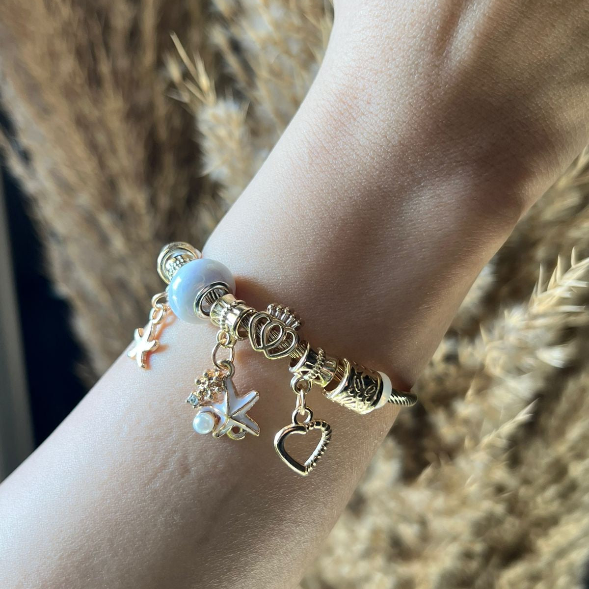 Summer starfish bracelet