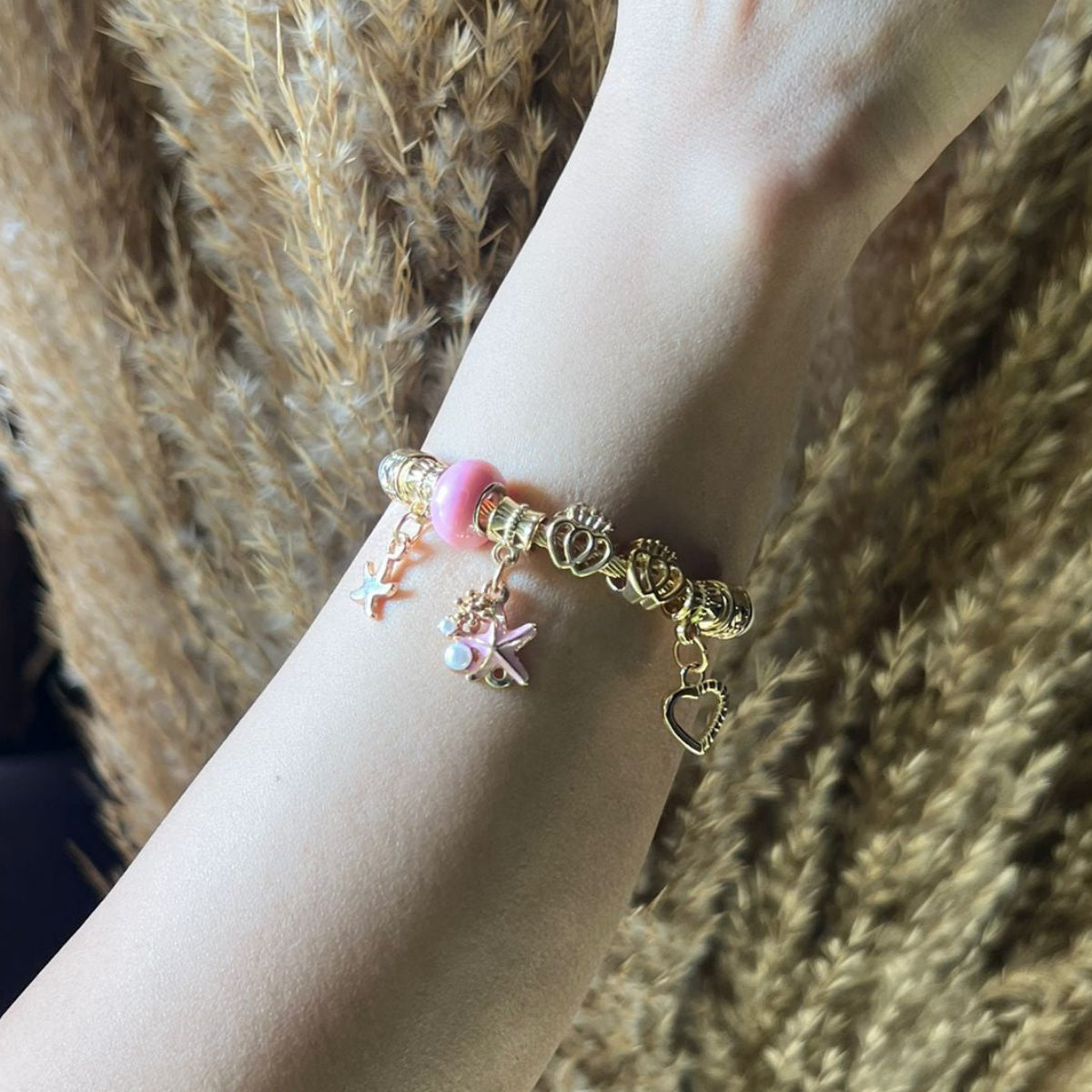 Summer starfish bracelet