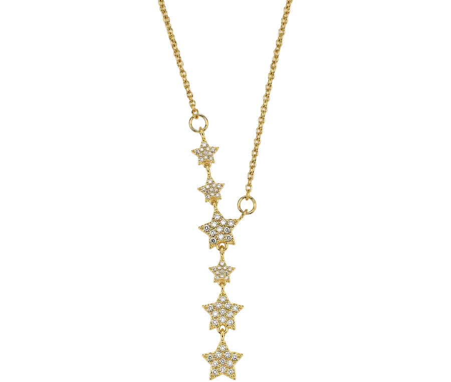 star Y-drop necklace