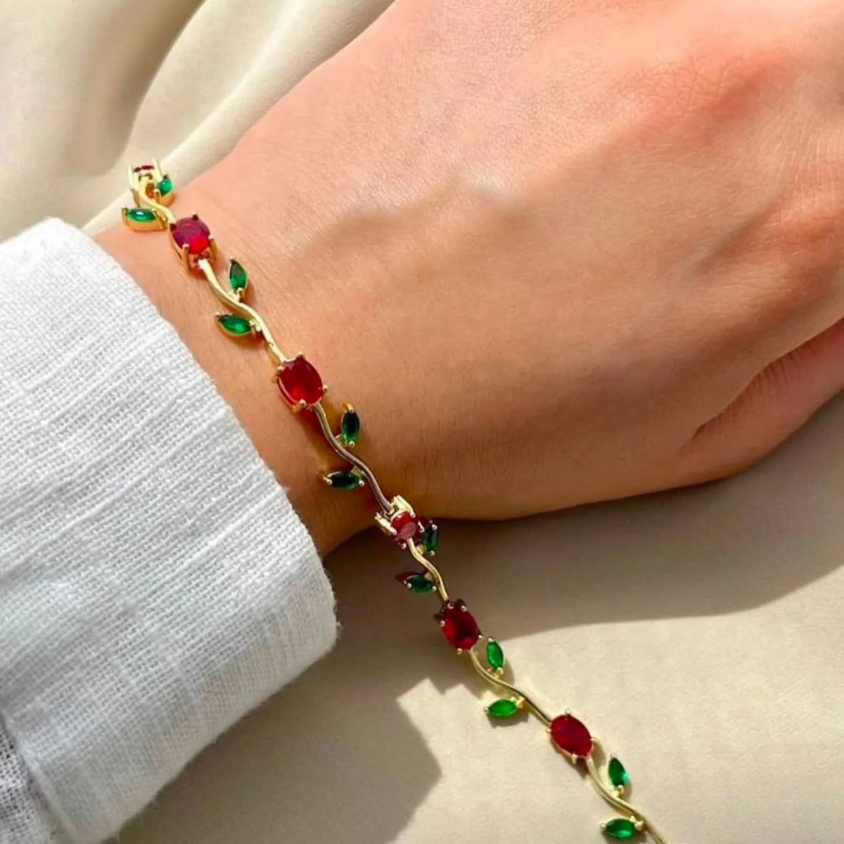 Tulip Bracelet - Rose
