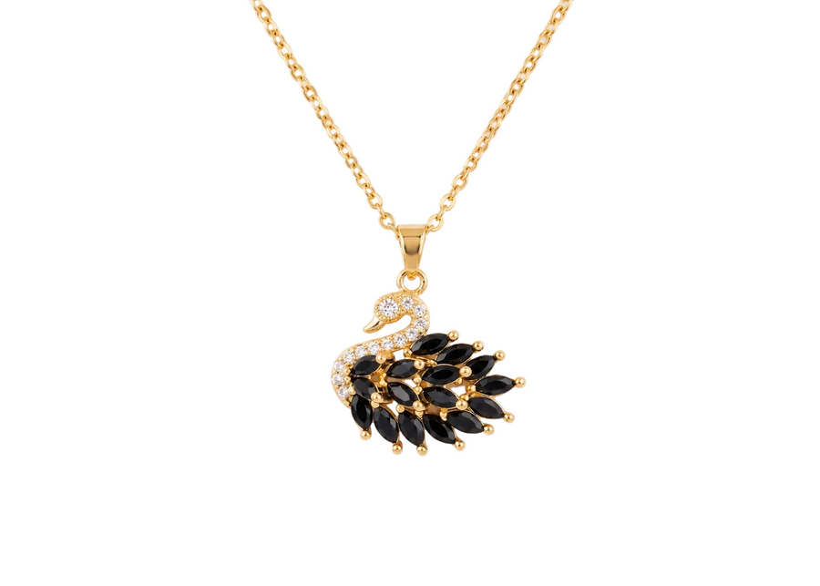 Black Swan Necklace