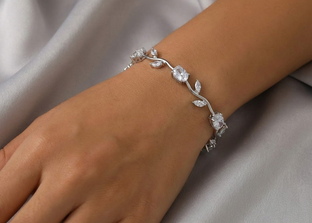Tulip Bracelet - Silver